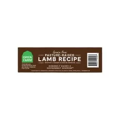 Open Farm Grain Free Cat Dry Food -Pet Products 12328 OF Cat PastureRaisedLambGFDry 8LB Butt