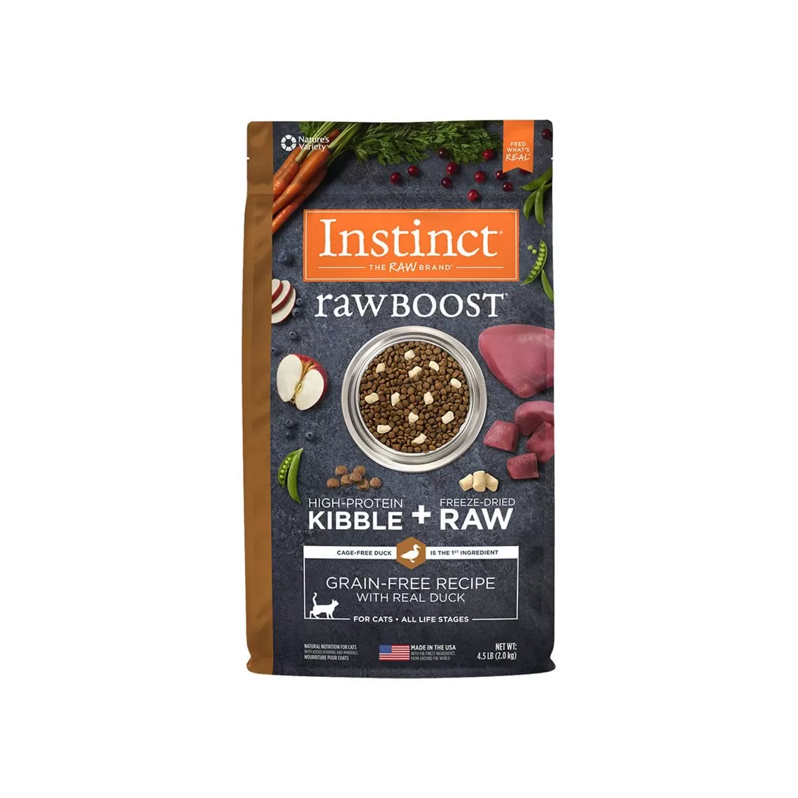 Nature's Variety Instinct Raw Boost Dry Cat Food 5 Nature's Variety Instinct Raw Boost Dry Cat Food - Image 3
