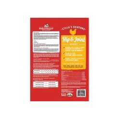 Stella & Chewy's Solutions Freeze-Dried Grain-Free Dog Food -Pet Products 13oz Stellaa Solutions Hip Joint Boost Chicken Recipe Dinner Morsels BACK