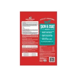 Stella & Chewy's Solutions Freeze-Dried Grain-Free Dog Food -Pet Products 13oz Stellaa Solutions Skin Coat Boost Lamb and Salmon Recipe Dinner Morsels BACK