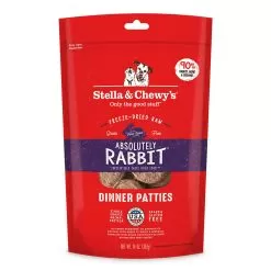 Stella & Chewy's Raw Dinners Freeze-Dried Dog Food -Pet Products 14oz Rabbit