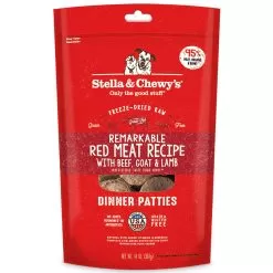 Stella & Chewy's Raw Dinners Freeze-Dried Dog Food -Pet Products 14oz RedMeat