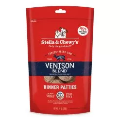 Stella & Chewy's Raw Dinners Freeze-Dried Dog Food -Pet Products 14oz Venison