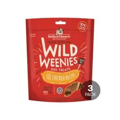 Stella & Chewy's Wild Weenies Raw Freeze-Dried Dog Treats -Pet Products 3001523PACK
