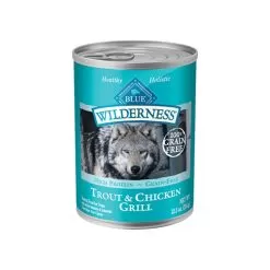 Blue Buffalo Wilderness Grain-Free Wet Canned Dog Food -Pet Products 413120 1000