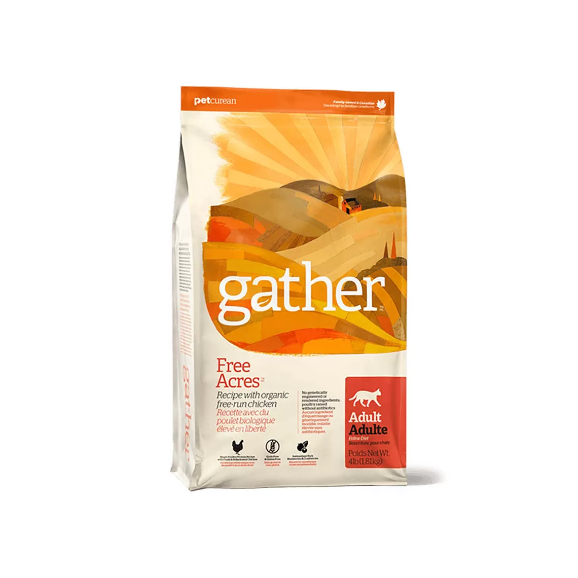 Petcurean Gather Grain Free Dry Cat Food 3 Petcurean Gather Grain Free Dry Cat Food