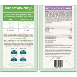 Only Natural Pet PowerFood Kitten Power Dinner Kitten Food -Pet Products 9990177 2