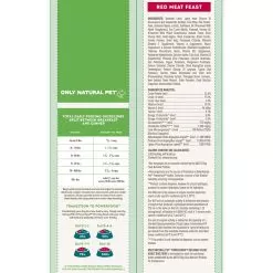 Only Natural Pet PowerFood Red Meat Feast Grain Free Dog Food -Pet Products 9990187 2