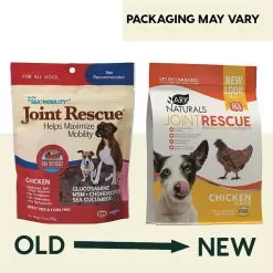Ark Naturals Sea Mobility Joint Rescue Glucosamine Jerky Dog Treats -Pet Products ArkNaturalsJointRescueChickenBagOldtoNew