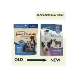 Ark Naturals Sea Mobility Joint Rescue Glucosamine Jerky Dog Treats -Pet Products ArkNaturalsJointRescueVenisonOldtoNewBag