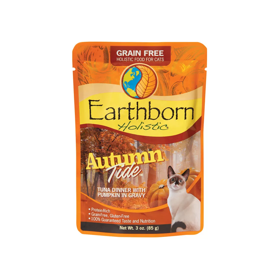 Earthborn Holistic Grain-Free Wet Cat Food Pouches 3 Earthborn Holistic Grain-Free Wet Cat Food Pouches