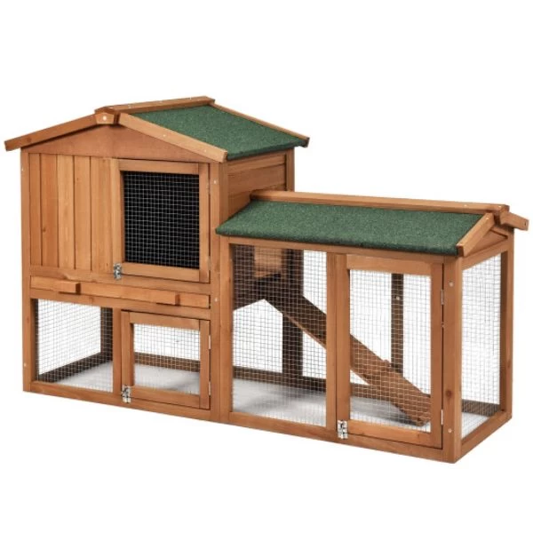 Total Tactic PS7363CF 58 In. Weatherproof Wooden Rabbit Hutch 3 Total Tactic PS7363CF 58 In. Weatherproof Wooden Rabbit Hutch