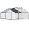 Total Tactic PS7379Plus 13 Ft. Large Walk In Shade Cage Chicken Coop With Roof Cover -Pet Products CSTW6049