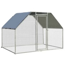 Total Tactic PS7381Plus 9.5 X 6.5 Ft. Large Walk In Chicken Run Cage