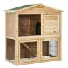Total Tactic PW10006 35 In. Wooden Chicken Coop With Ramp