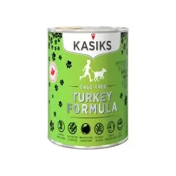 KASIKS Grain-Free Veterinarian Formulated Canned Pate Dog Food -Pet Products Cage Free Turkey Canned Dog Food