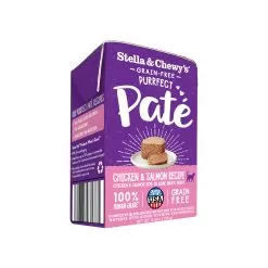 Stella & Chewy's Purrfect Pate Wet Cat Food Case Of 12 -Pet Products Cat Pate Wet ChickSalmon