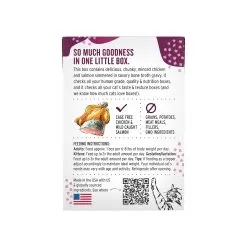 The Honest Kitchen Minced Cat Wet Food -Pet Products CatMincedChicken SalmonRecipeinBoneBrothGravy5.5ozCartonBack