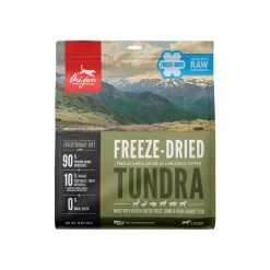 Orijen Grain-Free Freeze-Dried Dog Food -Pet Products DS ORIJEN Dog Freeze Dried Food Tundra Front 16oz