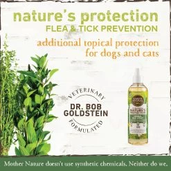 Earth Animal Nature's Protection Flea & Tick Herbal Bug Spray For Dogs -Pet Products EarthAnimalBugSprayInfographic