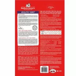 Stella & Chewy's Raw Dinners Freeze-Dried Dog Food -Pet Products FD RabbitBack