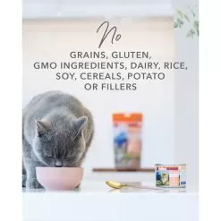 Feline Natural Grain-Free Canned Wet Cat Food -Pet Products FelineNaturalCannedWetCatFoodInfographic3