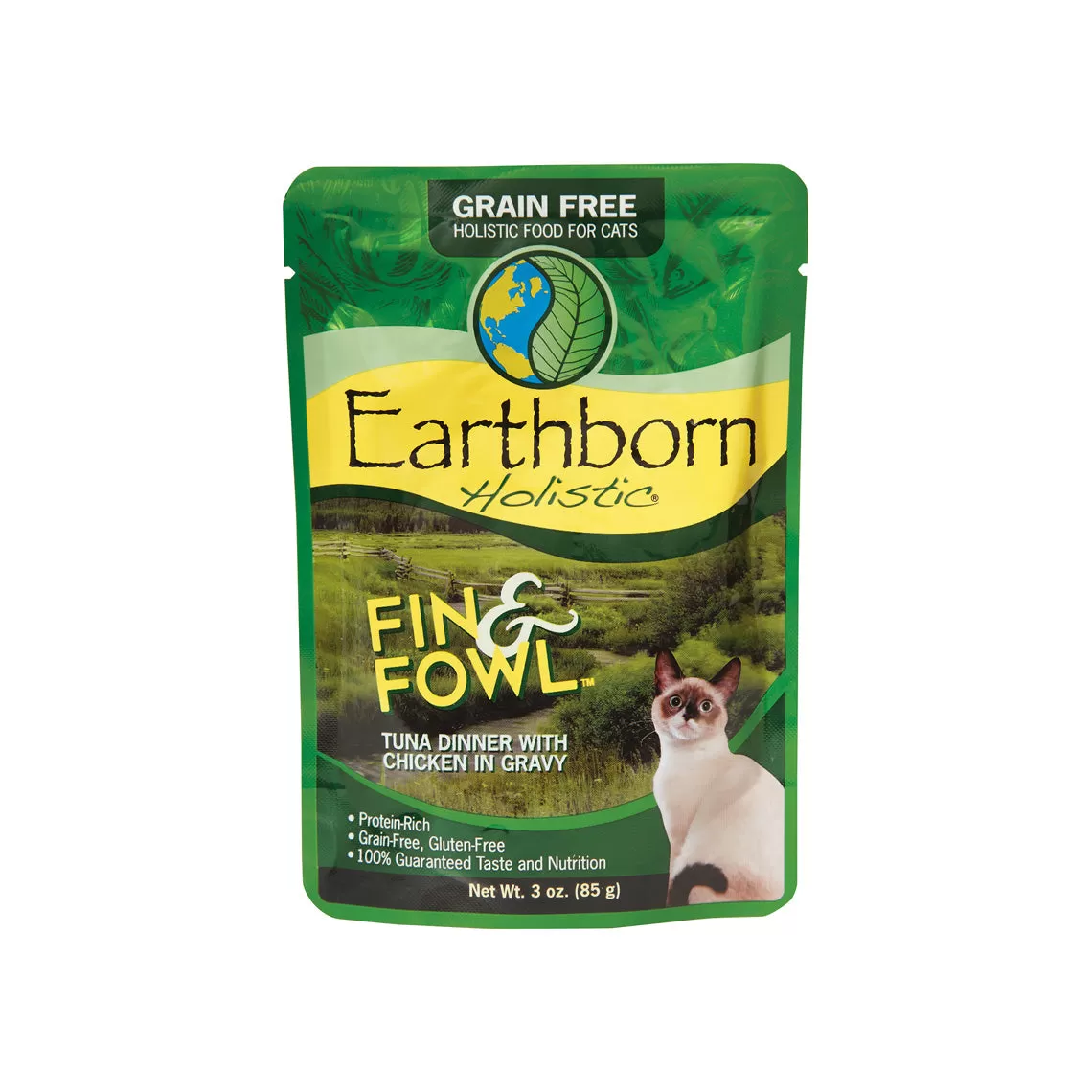 Earthborn Holistic Grain-Free Wet Cat Food Pouches 4 Earthborn Holistic Grain-Free Wet Cat Food Pouches - Image 2