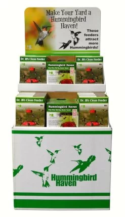 Songbird Essentials SEDMPHUM1 JBs & Haven Hummingbird Dump Display