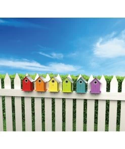 Woodlink WL25415 Colorful, Promotional Wren & Chickadee Bird House