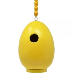 Bobbo SE3880232 Yellow Egg Bird House