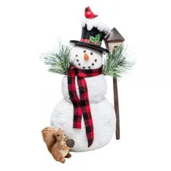 Gift Essentials GE3057 Snowman With Birdhouse