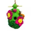 DZI Handmade Designs DZI484087 Raspberry Caterpillar Felt Birdhouse