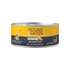 Hound & Gatos Canned Cat Food -Pet Products HG CatCan ChickenChickenLiver rgb