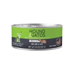 Hound & Gatos Canned Cat Food -Pet Products HG CatCan Lamb rgb