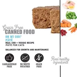 I And Love And You Pate Canned Cat Food 28 I And Love And You Pate Canned Cat Food -Pet Products IandloveandyouOhMyCodPateCatFoodCanProductFactsv2