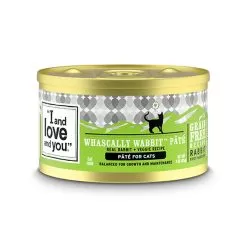 I And Love And You Pate Canned Cat Food 30 I And Love And You Pate Canned Cat Food -Pet Products IandloveandyouWhascallyWabbitPateCatFoodCan