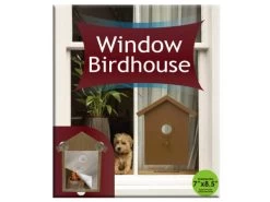 Kole Imports GE659-4 Window Bird House Watcher - Pack Of 4