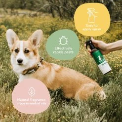Kin + Kind Flea & Tick Protect Spray For Dogs & Cats -Pet Products Kin Kind Lavender Spray 2