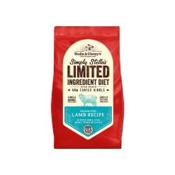 Stella & Chewy's Simply Stella Limited Ingredient Dry Food For Dogs -Pet Products LID Lamb Bag Render