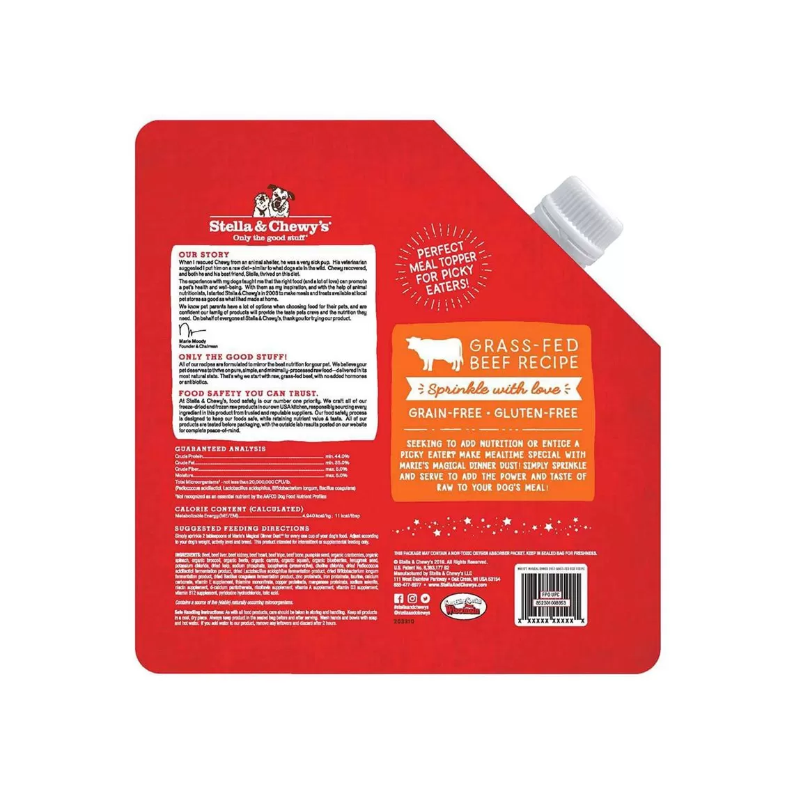 Stella & Chewy's Magical Dinner Dust Food Topper 4 Stella & Chewy's Magical Dinner Dust Food Topper - Image 2