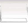 Aquatop 819603016284 8 X 24 X 16 In. 12.7 Gal High Clarity Aquarium, Clear