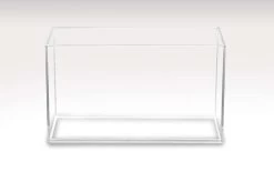 Aquatop 819603016284 8 X 24 X 16 In. 12.7 Gal High Clarity Aquarium, Clear