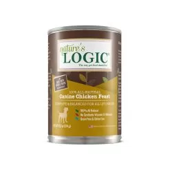 Nature's Logic Canine Chicken Feast 13.2 Oz Canned Wet Food For Dogs