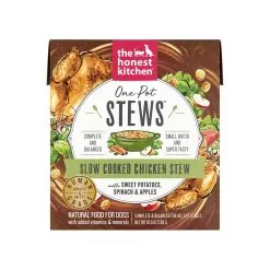 The Honest Kitchen One Pot Stew Dog Wet Food -Pet Products OnePotStewSlowCookedChickenStewwithSweetPotato Spinach Apples10.5ozCarton
