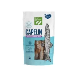 Only Natural Pet Capelin Crunchy Wild Caught Whole Fish Single Ingredient Dog Treats