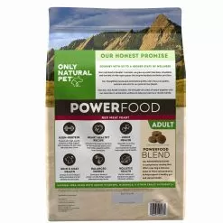 Only Natural Pet PowerFood Red Meat Feast Grain Free Dog Food -Pet Products OnlyNaturalPetPowerFoodRedMeatFeastGrainFreeDogFood4lbPackageBack
