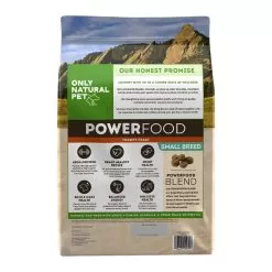 Only Natural Pet PowerFood Turkey Feast Grain Free Small Breed Dog Food -Pet Products OnlyNaturalPetPowerFoodTurkeyFeastGrain FreeSmallBreedDryDogFood4.5lbBackofBag
