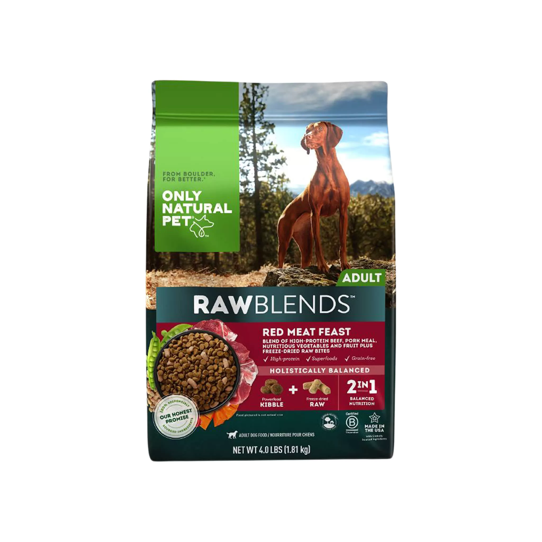 Only Natural Pet Raw Blends Red Meat Feast Raw Grain Free Dog Food 3 Only Natural Pet Raw Blends Red Meat Feast Raw Grain Free Dog Food