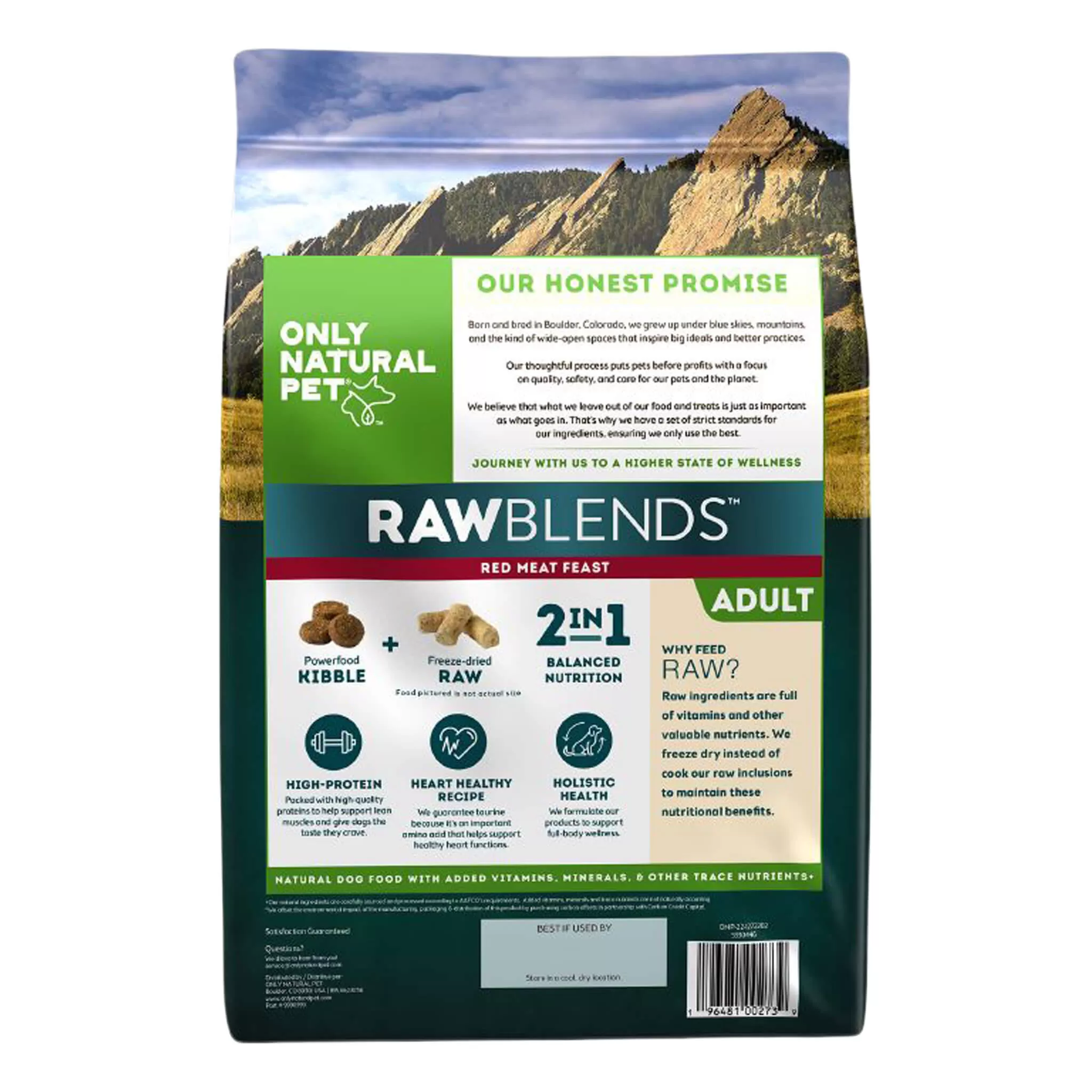 Only Natural Pet Raw Blends Red Meat Feast Raw Grain Free Dog Food 5 Only Natural Pet Raw Blends Red Meat Feast Raw Grain Free Dog Food - Image 3