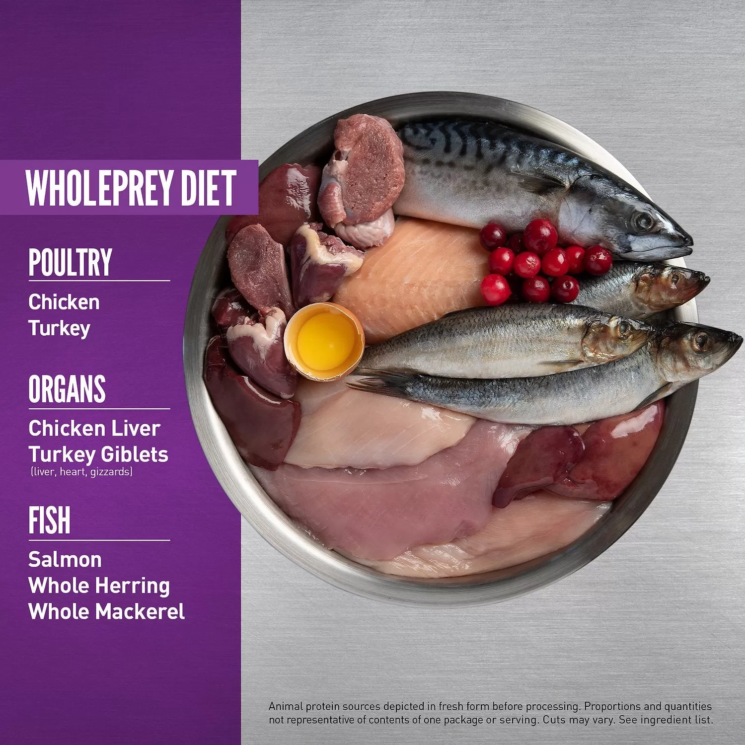 Orijen Whole Prey Chicken, Turkey, Salmon & Herring Kitten Food 4 Orijen Whole Prey Chicken, Turkey, Salmon & Herring Kitten Food - Image 2